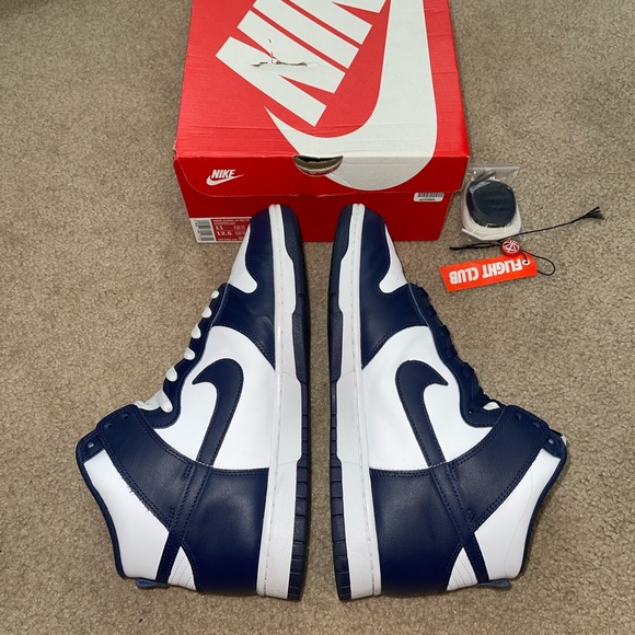 Nike Dunk High midnight navy - Picture 3 of 7